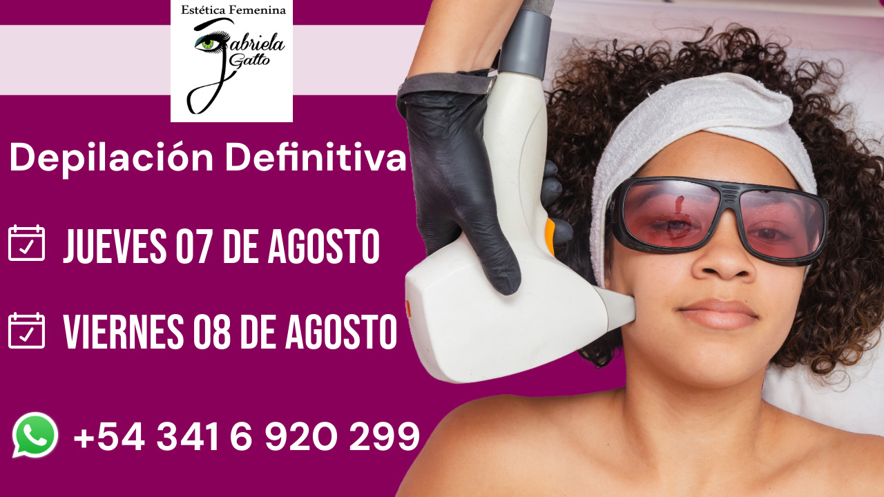 Fechas de Sesiones de Depilación Definitiva Agosto 2025