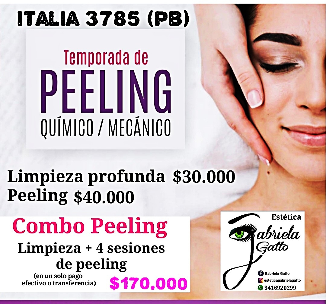 Peeling facial: qué es y por qué cada vez más mujeres lo eligen en Rosario