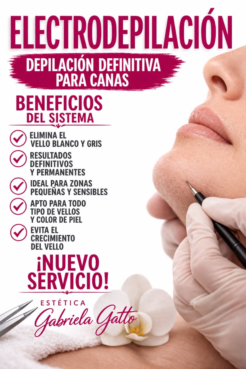 Electrodepilación: solución para el vello rebelde
